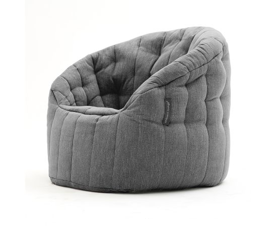 Дизайнерское кресло Butterfly Sofa™ - Black Sapphire (черный), Цвет: Black Sapphire, Категория ткани: Шенилл, изображение 4