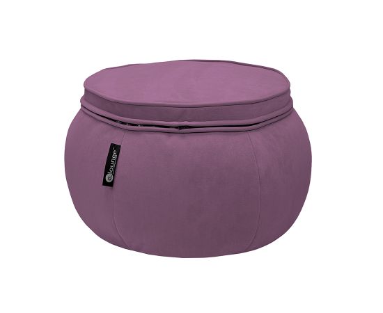 Комплект бескаркасной мебели Contempo Package - Sakura Pink (розовый велюр), Цвет: Sakura Pink, Категория ткани: Велюр, изображение 4