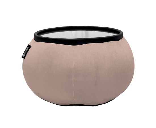 Комплект бескаркасной мебели Contempo Package - Purple Rain (пудровый велюр), Цвет: Purple Rain, Категория ткани: Велюр, изображение 3