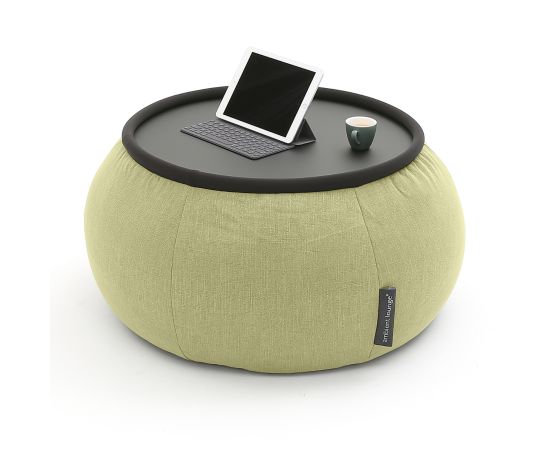 Бескаркасный стол-пуф Versa Table™ - Lime Citrus (светло-зеленый), Цвет: Lime Citrus, Категория ткани: Шенилл, изображение 4