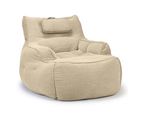 Бескаркасное кресло Tranquility Armchair™ - Eco Weave (бежевый), Цвет: Eco Weave, Категория ткани: Шенилл, изображение 2