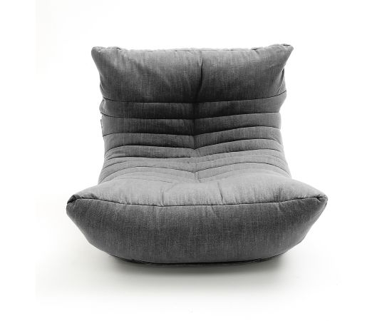 Комплект бескаркасной мебели Acoustic Lounge - Black Sapphire (черный), Цвет: Black Sapphire, Категория ткани: Шенилл, изображение 3