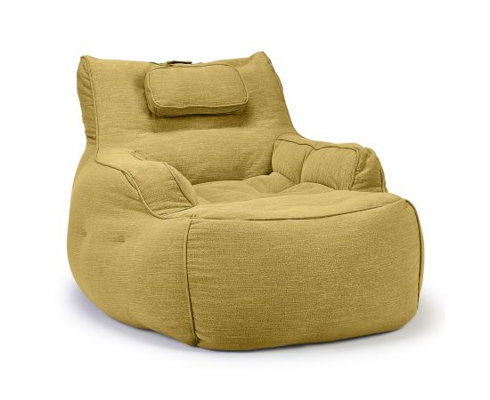 Большое мягкое кресло Tranquility Armchair™ - Yellow Shine (желтое), Цвет: Yellow Shine, Категория ткани: Шенилл, изображение 2
