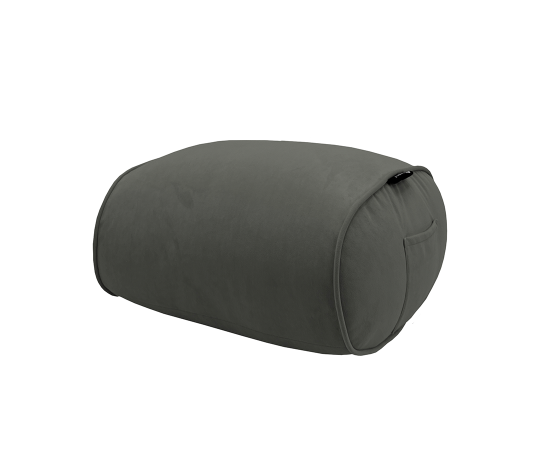 Комплект бескаркасной мебели Butterfly Sofa Deluxe - Black Sapphire (черный велюр), Цвет: Black Sapphire, Категория ткани: Велюр, изображение 2