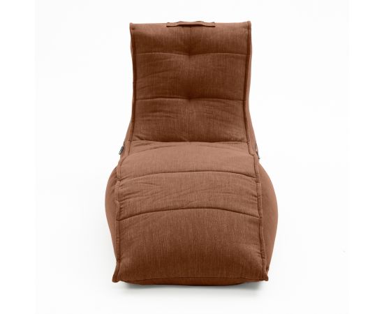 Бескаркасное лаунж кресло для домашнего кинотеатра Avatar Sofa™ - Black Sapphire (черный), Цвет: Terra Cocta, Категория ткани: Шенилл, изображение 2