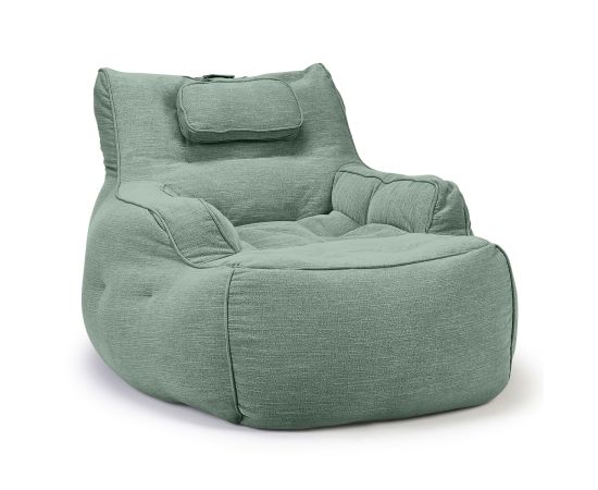 Большое мягкое кресло Tranquility Armchair™ - Pepper Mint (серо-зеленое), Цвет: Pepper Mint, Категория ткани: Шенилл, изображение 2