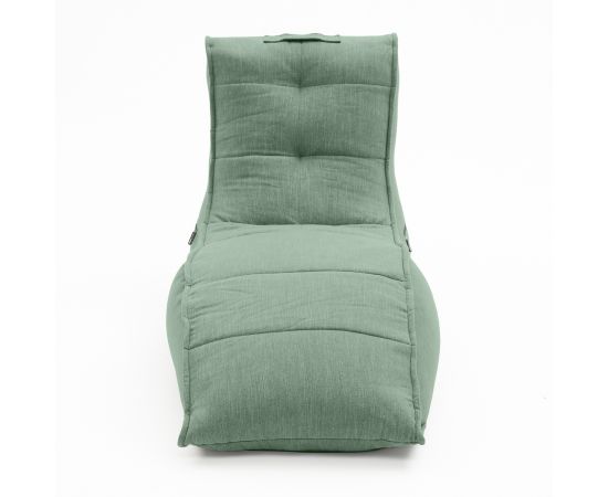 Бескаркасное лаунж кресло для домашнего кинотеатра Avatar Sofa™ - Black Sapphire (черный), Цвет: Pepper Mint, Категория ткани: Шенилл, изображение 2