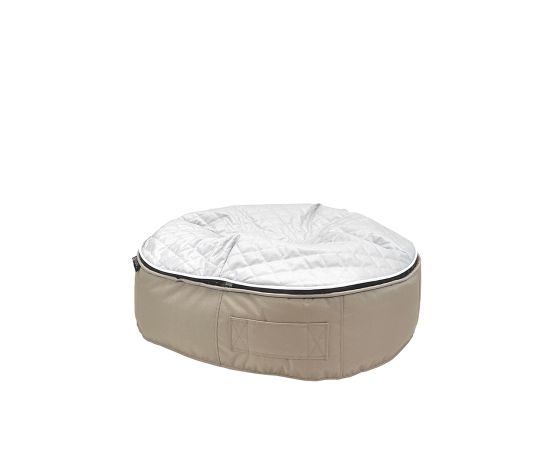 Лежак для кошек Pet Lounge - Cappuccino Grey Quilt, Цвет лежака: Cappuccino Grey, Размер лежака: Small 60см, изображение 3