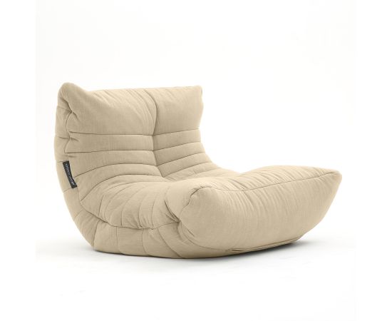 Комплект бескаркасной мебели Acoustic Lounge - Eco Weave (бежевый), Цвет: Eco Weave, Категория ткани: Шенилл, изображение 4