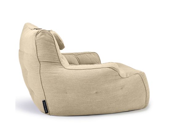 Бескаркасное кресло Tranquility Armchair™ - Eco Weave (бежевый), Цвет: Eco Weave, Категория ткани: Шенилл, изображение 3