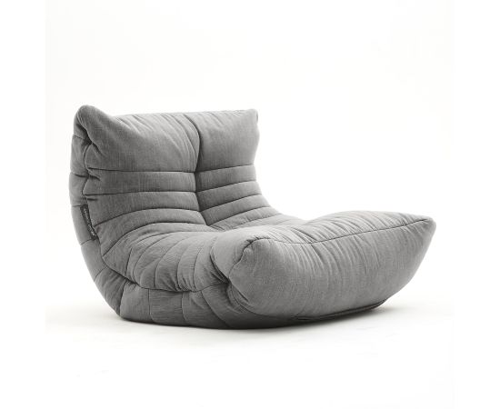 Комплект бескаркасной мебели Acoustic Lounge - Luscious Grey (серый), Цвет: Luscious Grey, Категория ткани: Шенилл, изображение 4