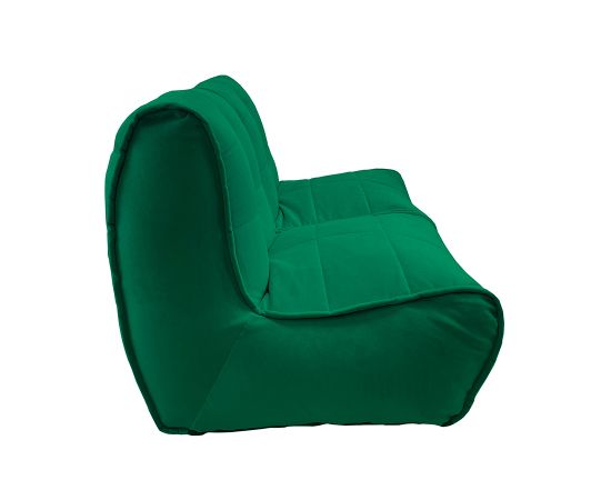 Бескаркасный двухместный диван Twin Couch™ - Forest Green(зеленый), Цвет: Forest Green, Категория ткани: Велюр, изображение 3