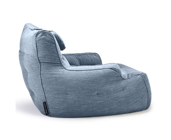 Большое мягкое кресло Tranquility Armchair™ - Blue Jazz (синее), Цвет: Blue Jazz, Категория ткани: Шенилл, изображение 3