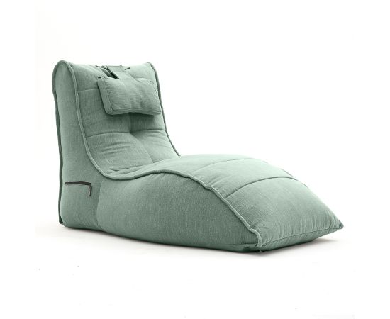 Бескаркасное лаунж кресло для домашнего кинотеатра Avatar Sofa™ - Black Sapphire (черный), Цвет: Pepper Mint, Категория ткани: Шенилл, изображение 3