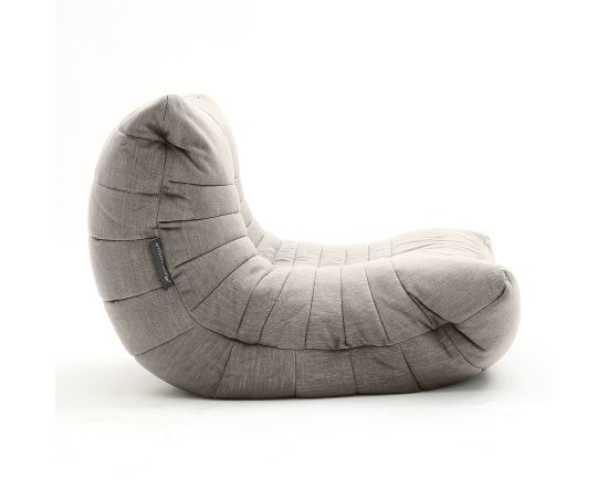 Комплект бескаркасной мебели Acoustic Lounge - Keystone Grey (светло-серый), Цвет: Keystone Grey, Категория ткани: Шенилл, изображение 5