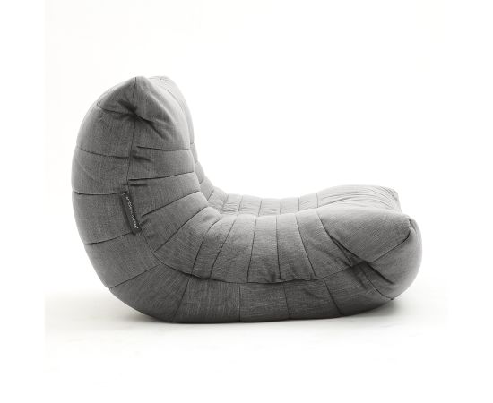 Комплект бескаркасной мебели Acoustic Lounge - Luscious Grey (серый), Цвет: Luscious Grey, Категория ткани: Шенилл, изображение 5