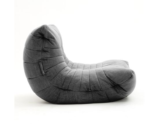 Комплект бескаркасной мебели Acoustic Lounge - Black Sapphire (черный), Цвет: Black Sapphire, Категория ткани: Шенилл, изображение 5