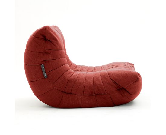 Комплект бескаркасной мебели Acoustic Lounge - Wildberry Deluxe (красный), Цвет: Wildberry Deluxe, Категория ткани: Шенилл, изображение 5