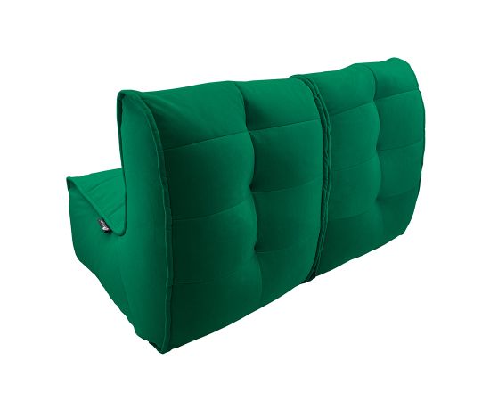 Бескаркасный двухместный диван Twin Couch™ - Forest Green(зеленый), Цвет: Forest Green, Категория ткани: Велюр, изображение 6