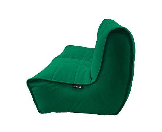 Бескаркасный двухместный диван Twin Couch™ - Forest Green(зеленый), Цвет: Forest Green, Категория ткани: Велюр, изображение 7