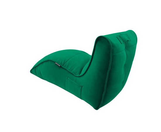 Бескаркасное лаунж кресло для домашнего кинотеатра Avatar Sofa™ - Forest Green (зеленый Велюр), Цвет: Forest Green, Категория ткани: Велюр, изображение 3