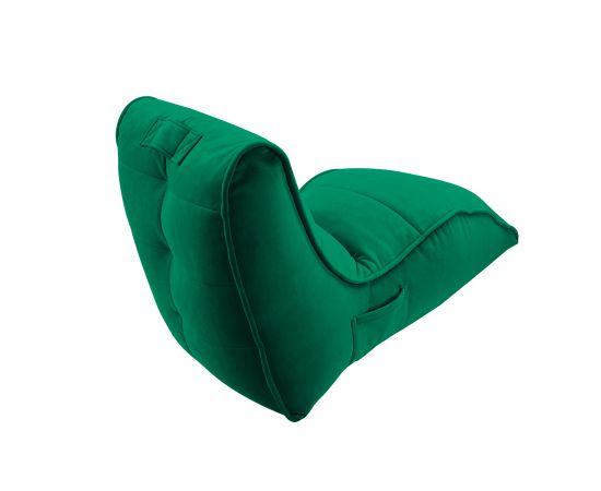 Бескаркасное лаунж кресло для домашнего кинотеатра Avatar Sofa™ - Forest Green (зеленый Велюр), Цвет: Forest Green, Категория ткани: Велюр, изображение 5