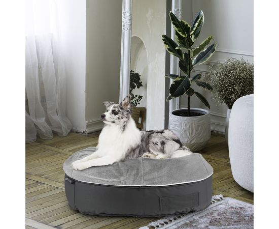 Лежак для собак Pet Lounge - Dark Grey Rabbit, изображение 6