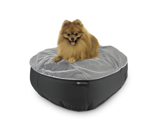 Лежанка лежак для маленьких собак Pet Lounge Small - Dark Grey Rabbit