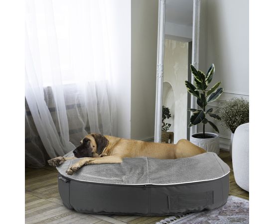 Лежак для собак Pet Lounge - Dark Grey Rabbit