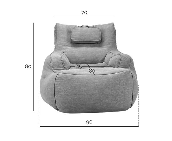 Большое мягкое кресло Tranquility Armchair™ - Earthcore Brown (коричневый Олефин), Цвет: Earthcore Brown, Категория ткани: Олефин, изображение 2 от производителя ambient lounge Большое мягкое кресло Tranquility Armchair™ - Earthcore Brown (коричневый Олефин), Цвет: Earthcore Brown, Категория ткани: Олефин, изображение 2