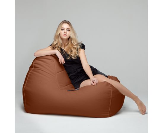 Кожаное кресло Tivoli Lounger™ - Terra Cocta (терракотовое)