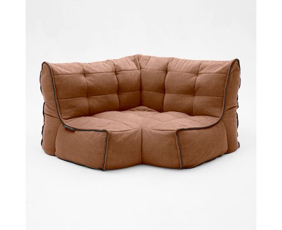 Соединящий угловой модуль Twin Modular Corner™ - Keystone Grey (светло-серый), Цвет: Wildberry Deluxe, Категория ткани: Шенилл, изображение 2