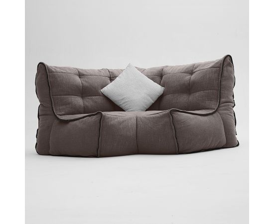 Соединящий угловой модуль Twin Modular Corner™ - Keystone Grey (светло-серый), Цвет: Hot Chocolate, Категория ткани: Шенилл, изображение 3