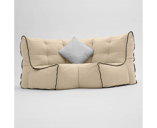 Соединящий угловой модуль Twin Modular Corner™ - Keystone Grey (светло-серый), Цвет: Eco Weave, Категория ткани: Шенилл, изображение 3