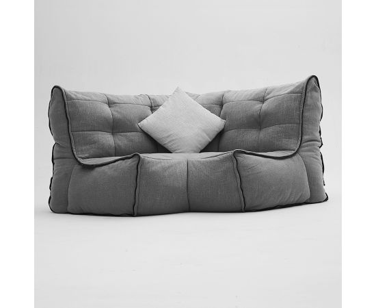 Соединящий угловой модуль Twin Modular Corner™ - Keystone Grey (светло-серый), Цвет: Luscious Grey, Категория ткани: Шенилл, изображение 3