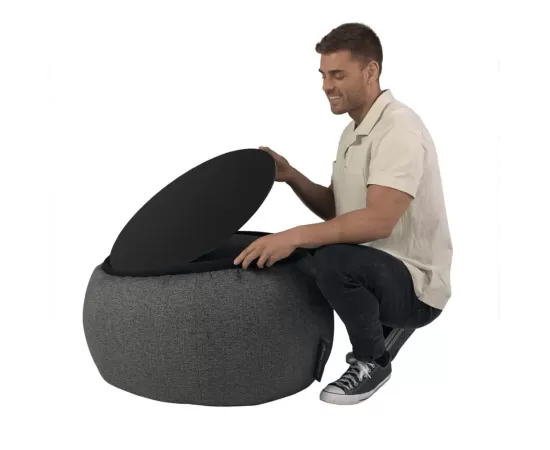 Журнальный столик для дачи и сада Versa Table™ - Limespa (зеленый) - Sunbrella, Цвет: Titanium Weave, Категория ткани: Оксфорд, изображение 3