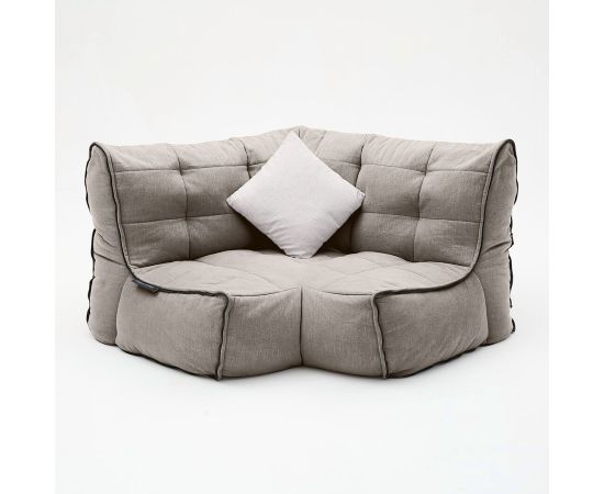 Соединящий угловой модуль Twin Modular Corner™ - Keystone Grey (светло-серый), Цвет: Keystone Grey, Категория ткани: Шенилл, изображение 4