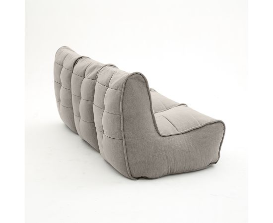 Бескаркасный модульный диван для троих Mod3 Movie Couch™ - Keystone Grey (светло-серый), Цвет: Keystone Grey, Категория ткани: Шенилл, изображение 4