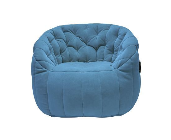 Дизайнерское кресло Butterfly Sofa™ - Blue Jazz (синий), Цвет: Blue Jazz, Категория ткани: Велюр, изображение 2