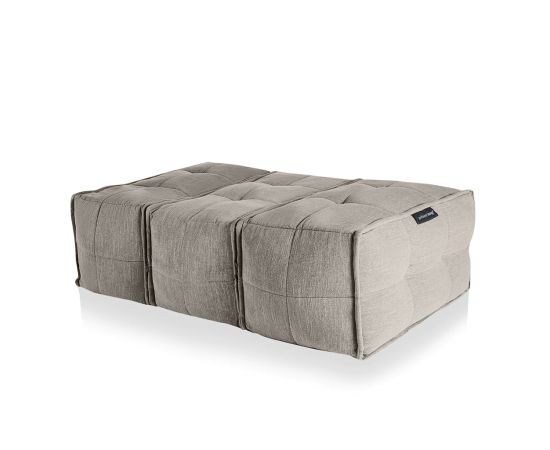 Тройная оттоманка Mod3 Ottoman Trio™ - Keystone Grey (светло-серый), Цвет: Keystone Grey, Категория ткани: Шенилл, изображение 2