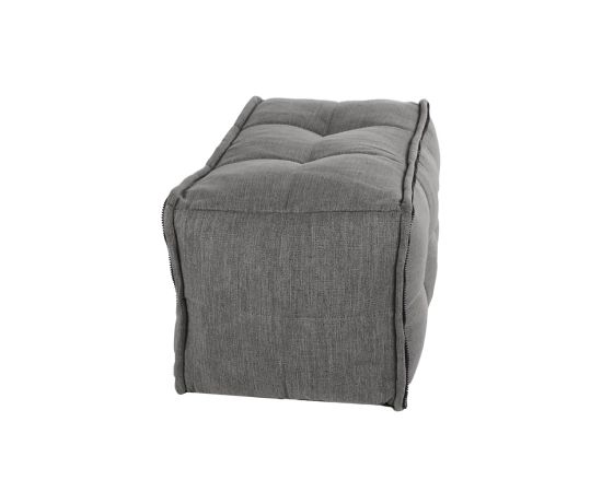 Модульная половинка оттоманки Twin Ottoman Middle Link - Luscious Grey (серый), Цвет: Luscious Grey, Категория ткани: Шенилл, изображение 2