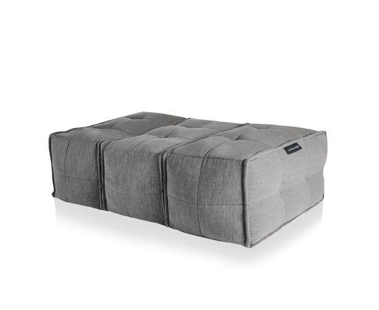 Тройная оттоманка Mod3 Ottoman Trio™ - Luscious Grey (серый), Цвет: Luscious Grey, Категория ткани: Шенилл, изображение 2