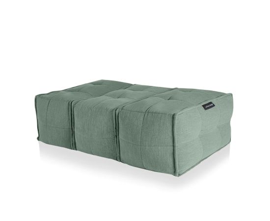 Тройная оттоманка Mod3 Ottoman Trio™ - Pepper Mint (светло-зеленый), Цвет: Pepper Mint, Категория ткани: Шенилл, изображение 2