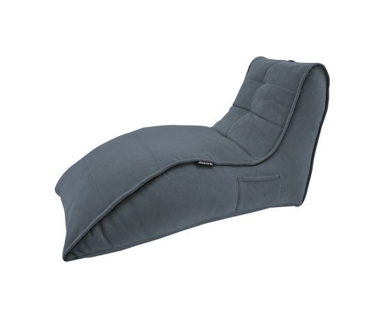 Бескаркасное лаунж кресло для домашнего кинотеатра Avatar Sofa™ - Black Sapphire (черный велюр), Цвет: Black Sapphire, Категория ткани: Велюр, изображение 4