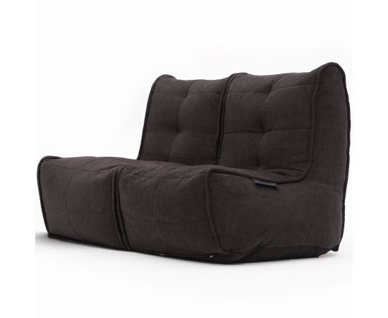 Бескаркасный двухместный диван Twin Couch™ - Black Sapphire (черный), Цвет: Black Sapphire, Категория ткани: Sofa Weave, изображение 3 от производителя ambient lounge Бескаркасный двухместный диван Twin Couch™ - Black Sapphire (черный), Цвет: Black Sapphire, Категория ткани: Sofa Weave, изображение 3
