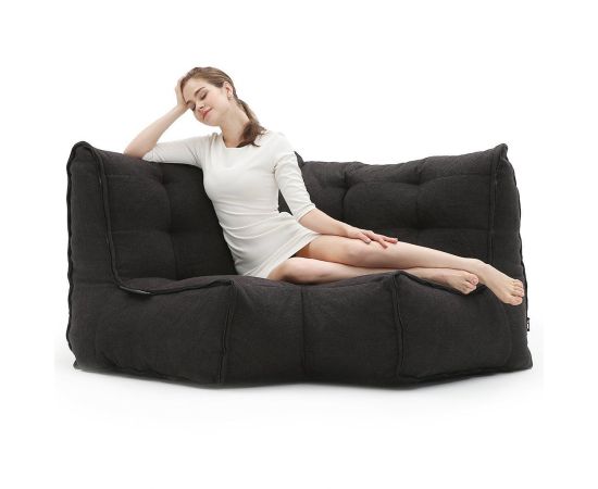 Соединящий угловой модуль Twin Modular Corner™ - Black Sapphire (черный), Цвет: Black Sapphire, Категория ткани: Sofa Weave Old, изображение 3 от производителя ambient lounge Соединящий угловой модуль Twin Modular Corner™ - Black Sapphire (черный), Цвет: Black Sapphire, Категория ткани: Sofa Weave Old, изображение 3