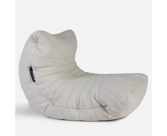 Бескаркасное анатомическое кресло Acoustic Sofa™ - Infinity White (Белый), Цвет: Infinity White, Категория ткани: Букле, изображение 3 от производителя ambient lounge Бескаркасное анатомическое кресло Acoustic Sofa™ - Infinity White (Белый), Цвет: Infinity White, Категория ткани: Букле, изображение 3