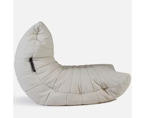 Бескаркасное анатомическое кресло Acoustic Sofa™ - Infinity White (Белый), Цвет: Infinity White, Категория ткани: Букле, изображение 4 от производителя ambient lounge Бескаркасное анатомическое кресло Acoustic Sofa™ - Infinity White (Белый), Цвет: Infinity White, Категория ткани: Букле, изображение 4