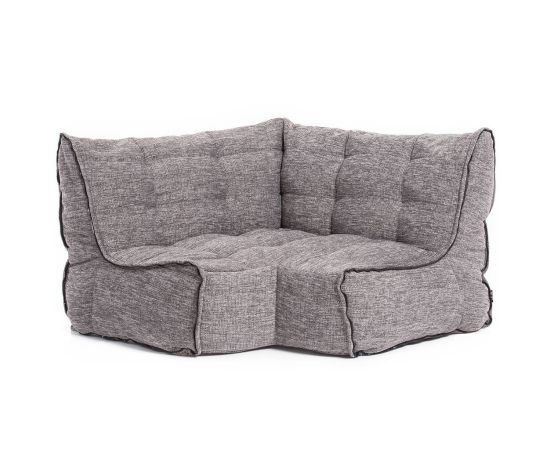 Соединящий угловой модуль Twin Modular Corner™ - Luscious Grey (серый), Цвет: Luscious Grey, Категория ткани: Sofa Weave Old