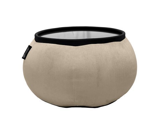 Бескаркасный стол-пуф Versa Table™ - Eco Weave (бежевый), Цвет: Eco Weave, Категория ткани: Велюр, изображение 4